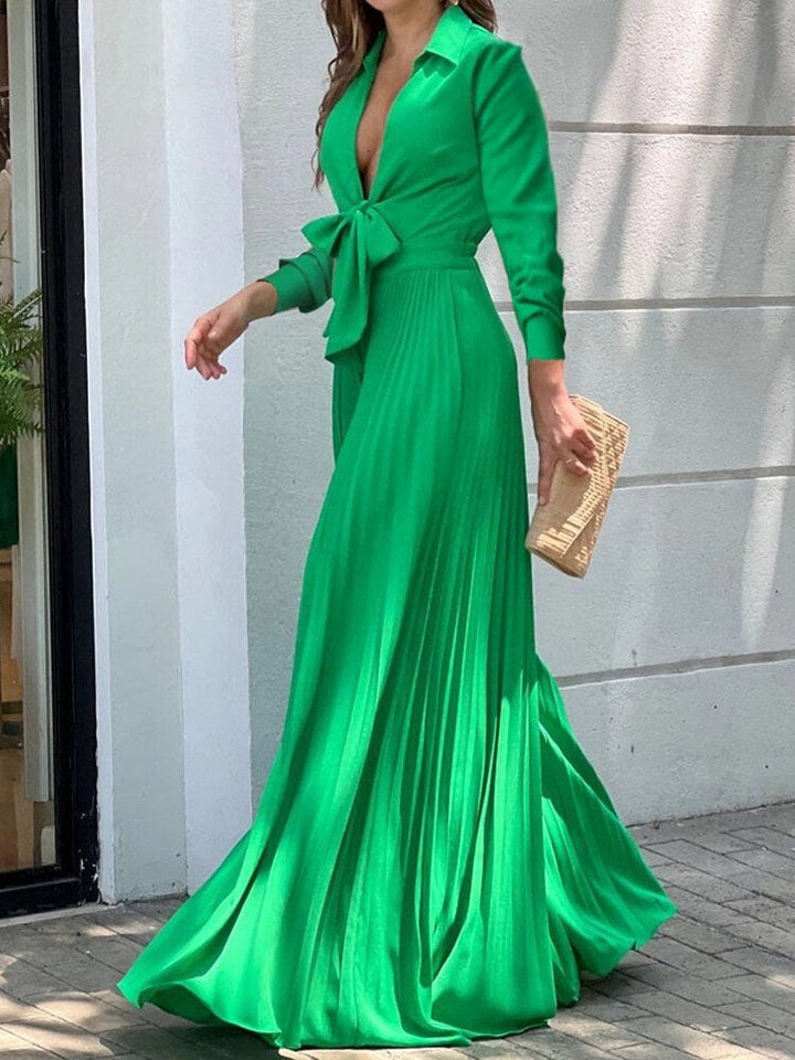 Levoire | Robe Élégante Pour Femmes Pour Occasions Spéciales Vert