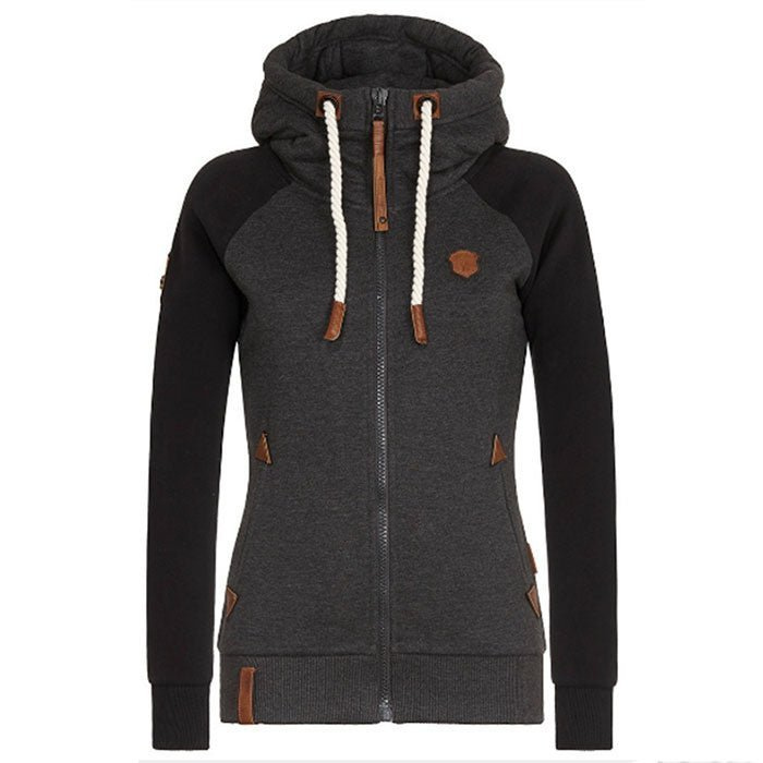 Levoire | Pull à capuche pour femmes confortable Noir