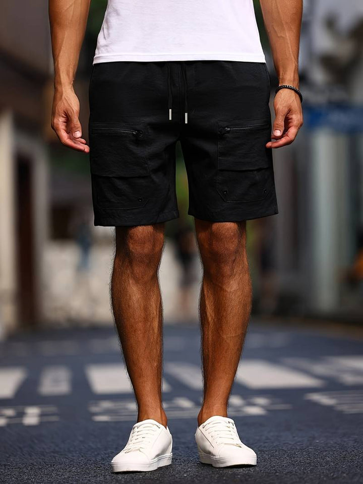 Levoire | Shorts Décontractés Avec Poches Zippées