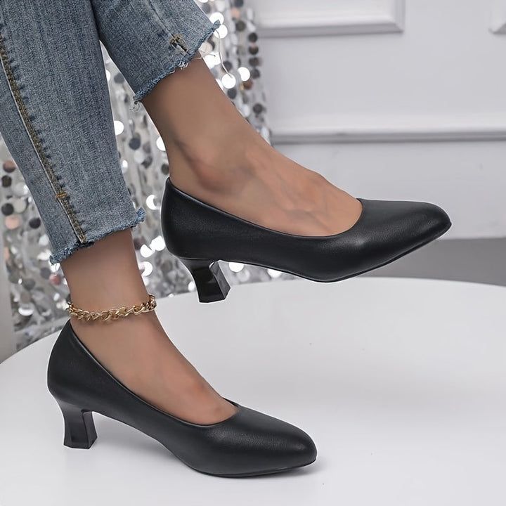 Levoire | Élégantes Chaussures À Talons Pour Femmes À Tige Pointue Et Talon Bas