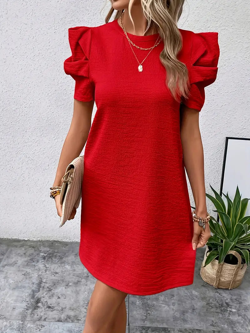 Levoire | Robe élégante à encolure ronde