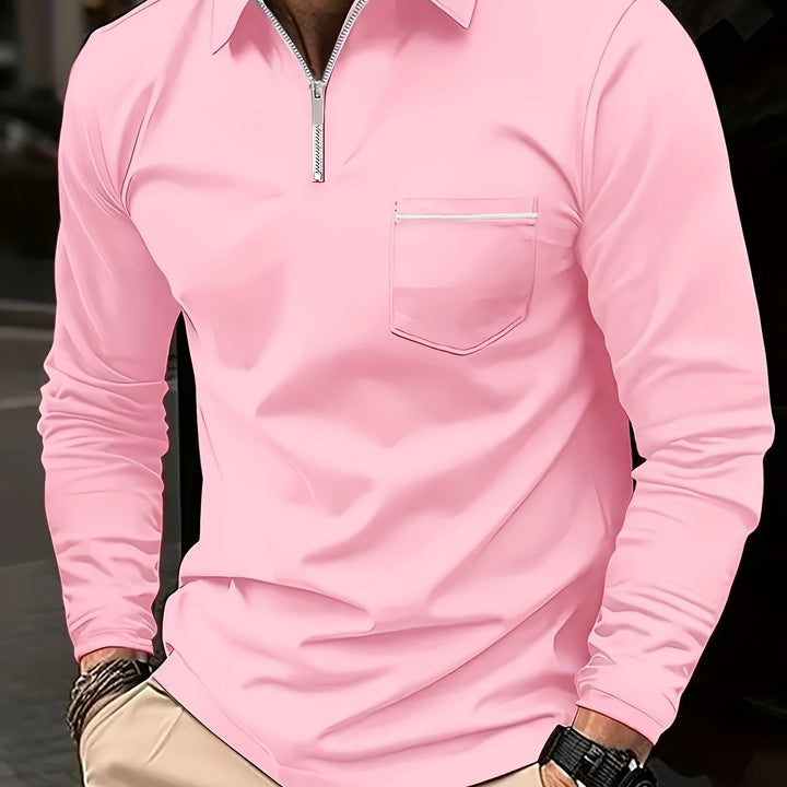 Levoire | Chemise De Liaison Personnalisée À Manches Longues pêche