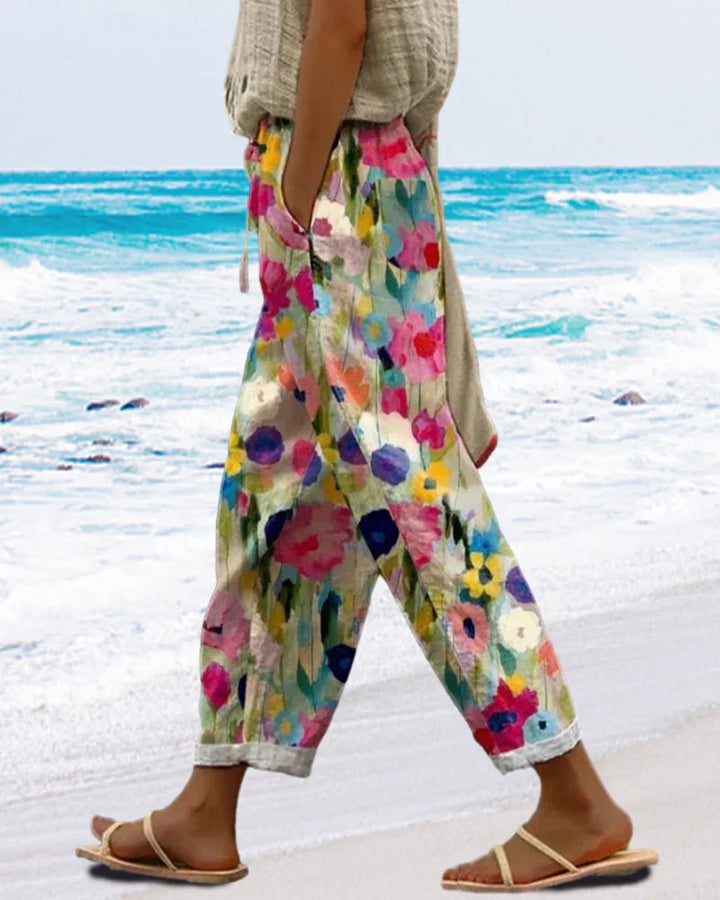 Levoire | Pantalon à imprimé floral