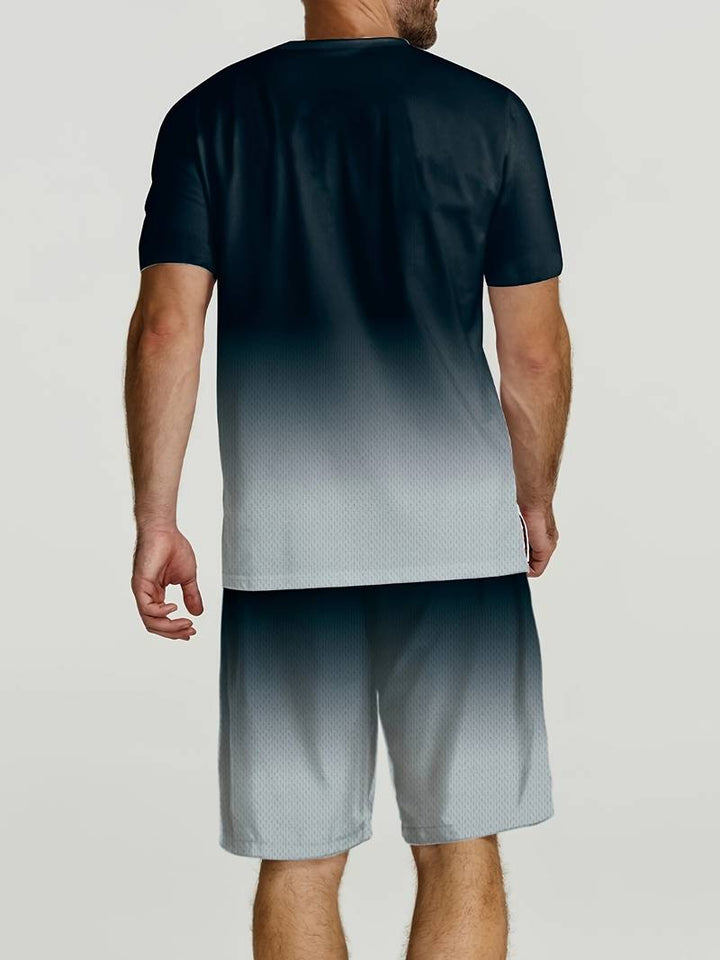 Levoire | T-Shirt À Manches Courtes Avec Col Rond Et Shorts
