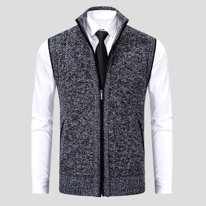 Levoire | Gilet homme intemporel pour toutes les saisons Gris foncé