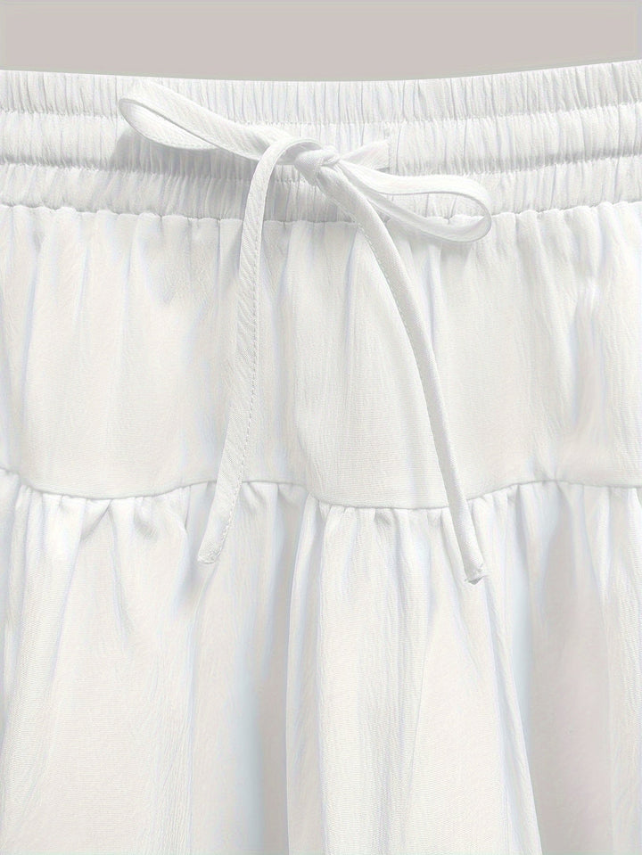 Levoire | Taille Haute Vie A-Ligne Mini-Jupe
