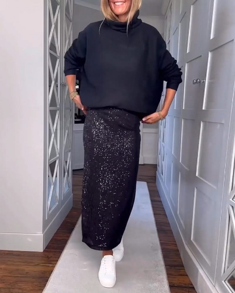 Levoire | Long Stylish Unmatched Noir