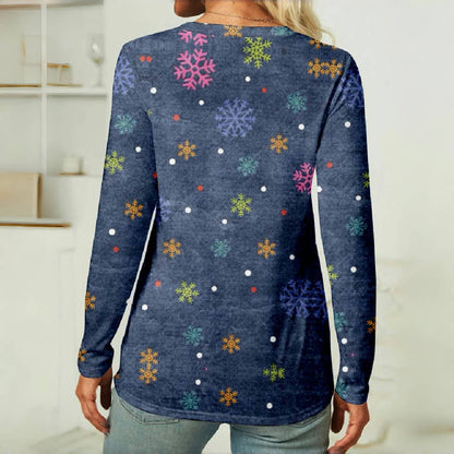 Levoire | T-Shirt Décontracté Flocon De Neige