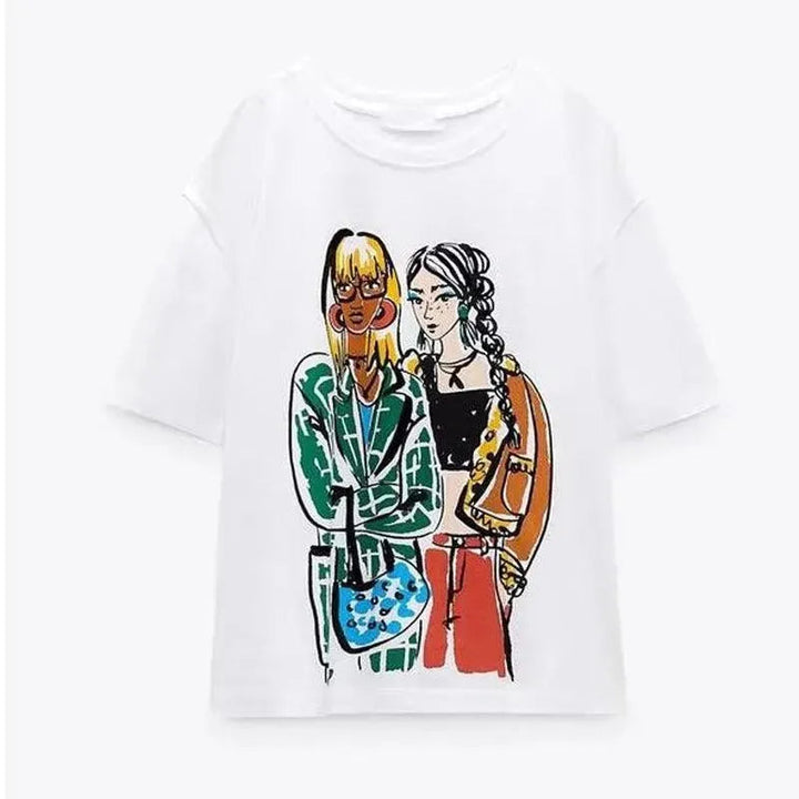 Levoire | t-shirt imprimé à manches courtes pour femmes Image 25