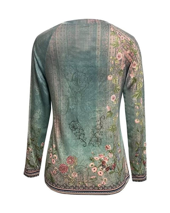 Levoire | Blouse Florale À Manches Longues