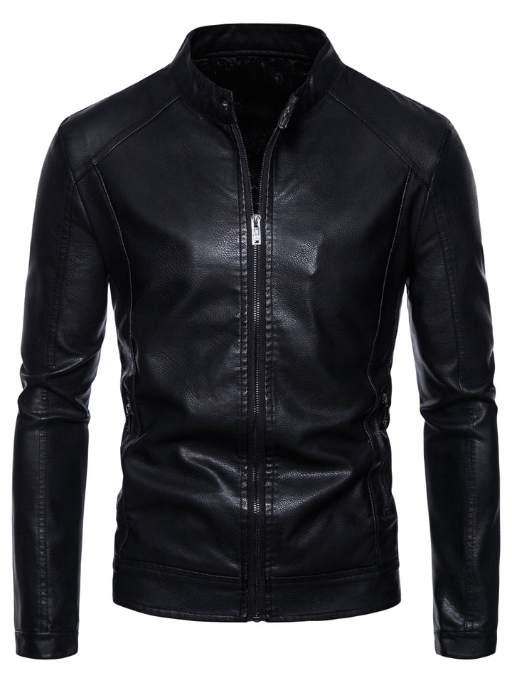 Levoire | Veste En Simili Cuir Pour Hommes Élégante Avec Doublure En Polaire Chaude