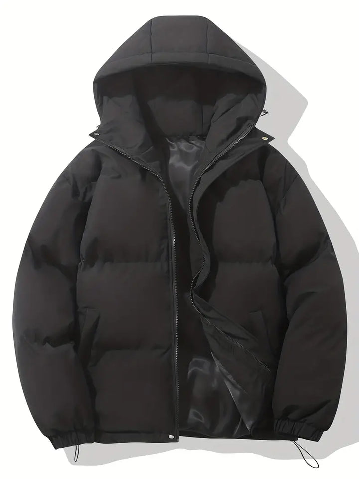 Levoire | Veste à capuche chaude classique Noir