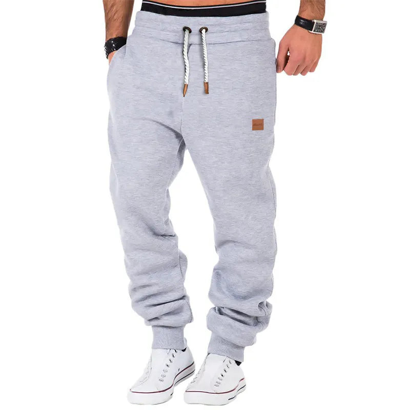 Levoire | Pantalons De Course Confortables Pour Hommes Gris clair