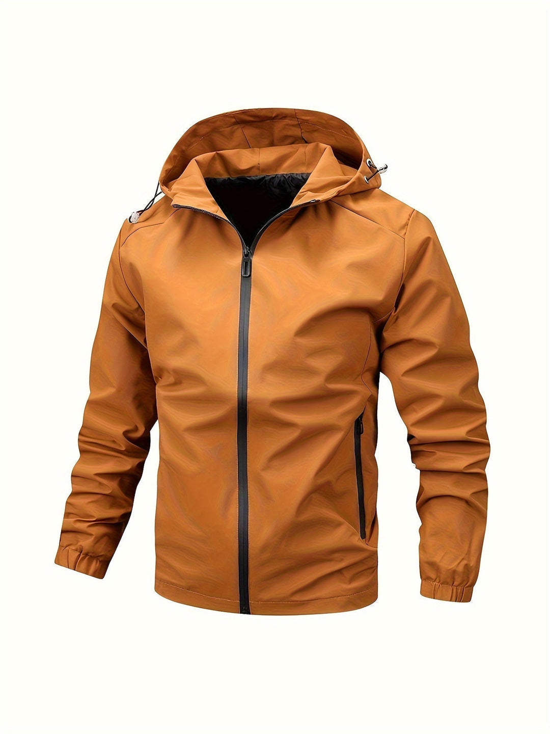 Levoire | Coupe-Vent Homme Veste De Sport À Manches Longues Couleur café