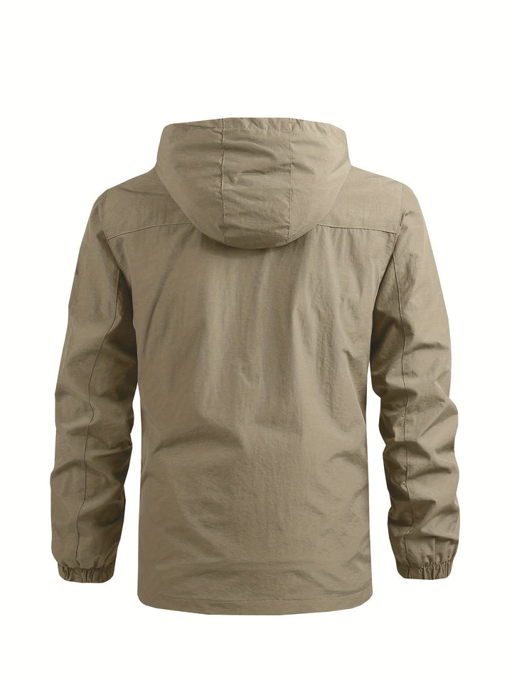 Levoire | Veste De Pluie Pour Hommes Avec Capuche Amovible