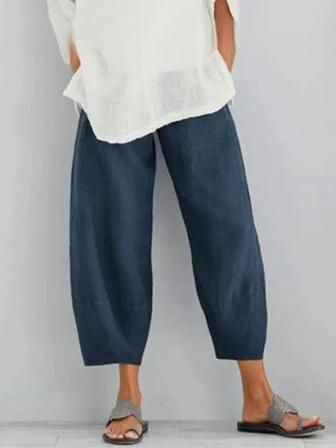 Levoire | Veste En Lin Courte Bleu