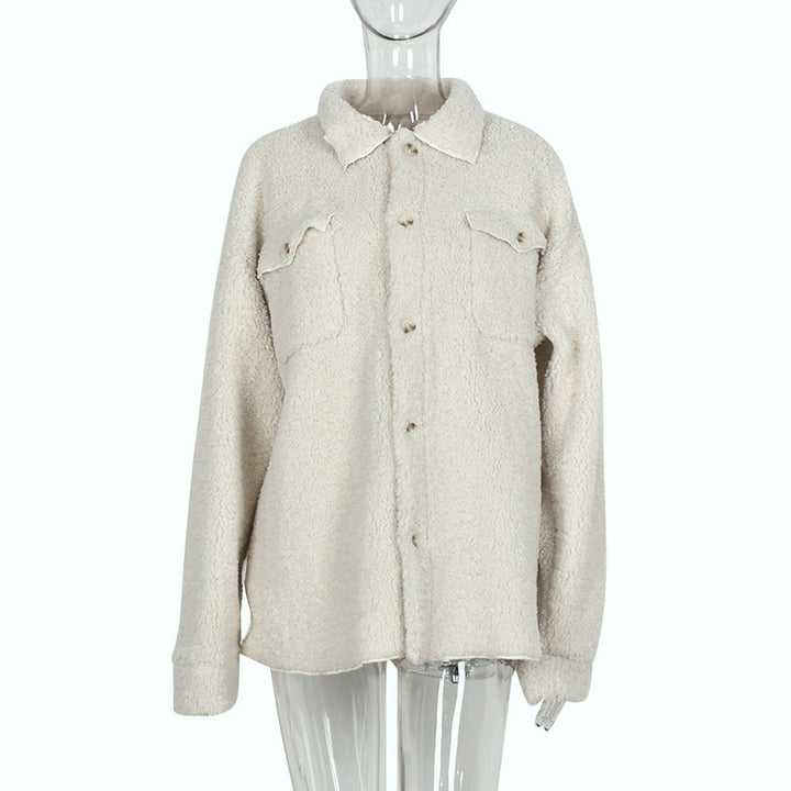 Levoire | Long Manteau En Velours Avec Boutons Et Manches Longues Pour Femmes