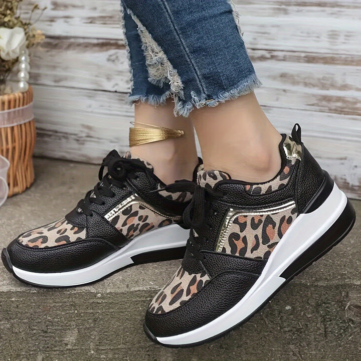 Levoire | Baskets Pour Femmes Avec Motif Léopard