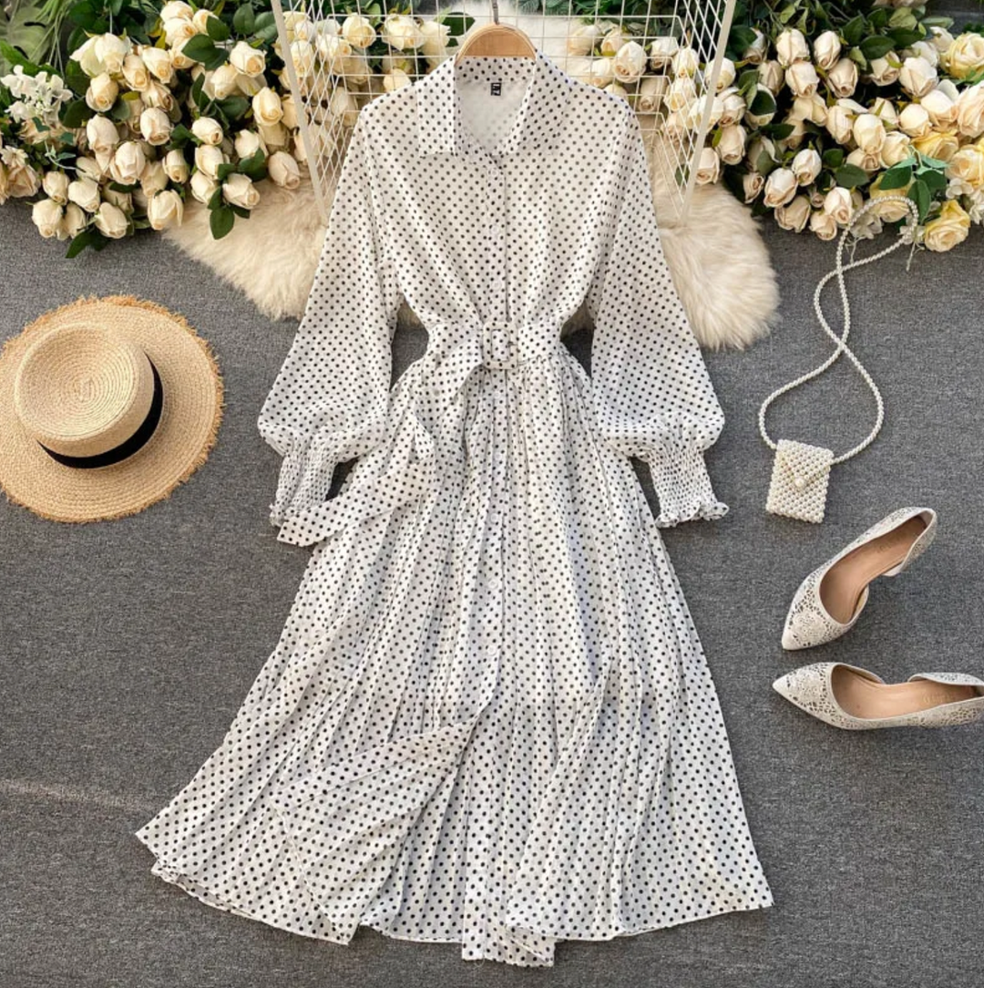 Levoire | Robe en chiffon Blanc