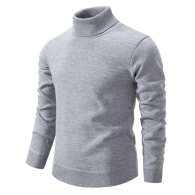 Levoire | Mélange De Laine Pull À Col Roulé Gris