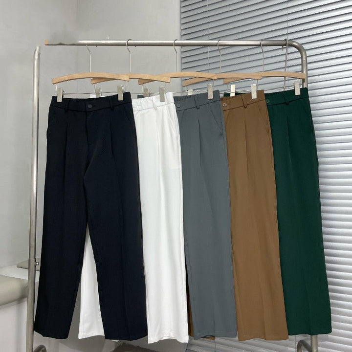 Levoire | Pantalons À Coupe Droite Pour Hommes