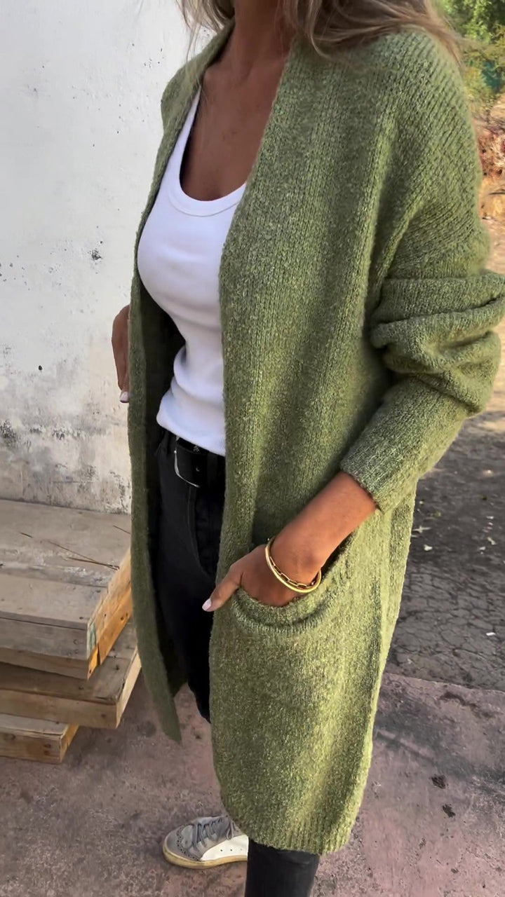 Levoire | Pull Pour Femme Décontracté En Grande Taille Tricoté Avec Poches