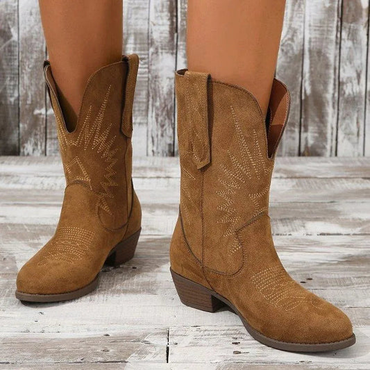 Levoire | Bottes Western en Similicuir