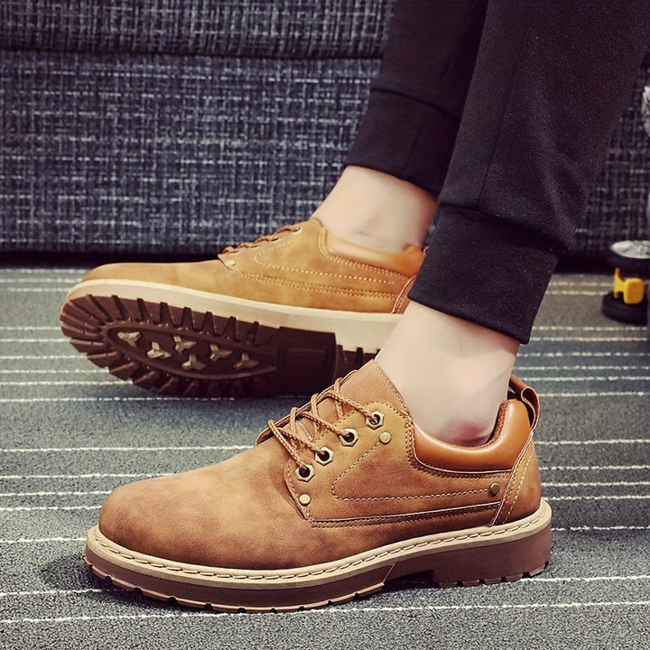 Levoire | Chaussures Retro Rentoa Pour Hommes En Cuir Pu