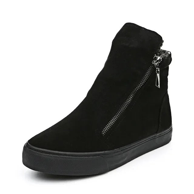 Levoire | Bottes Élégantes Avec Fermeture Éclair Noir
