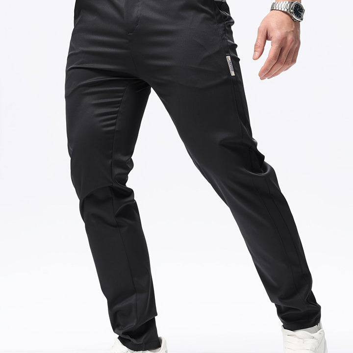 Levoire | Slimmi Pantalons Hommes Avec Poches Latérales Noir