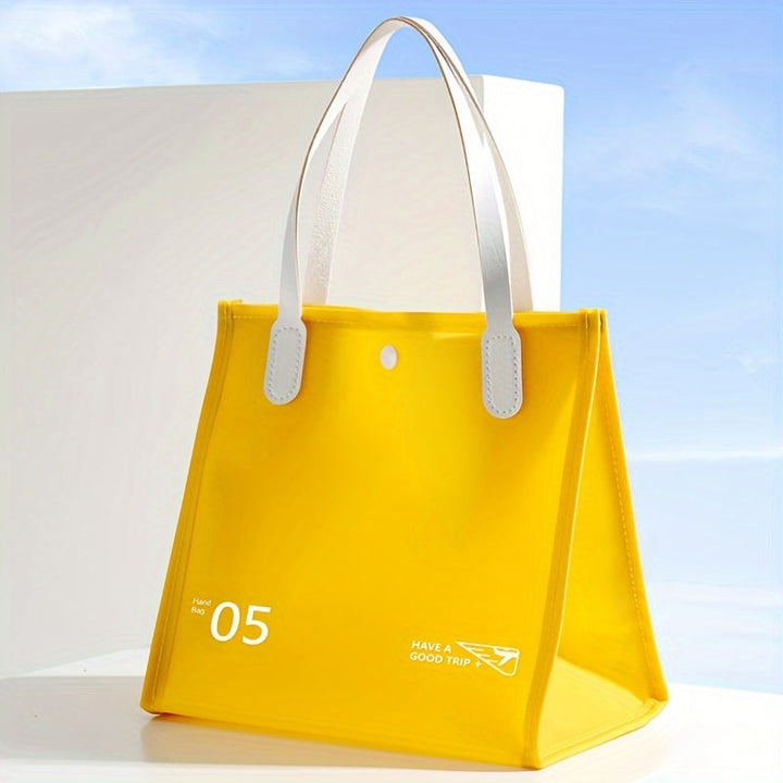 Levoire | Grand Trousse De Maquillage Aquashield Pour Toutes Les Choses Essentielles Jaune
