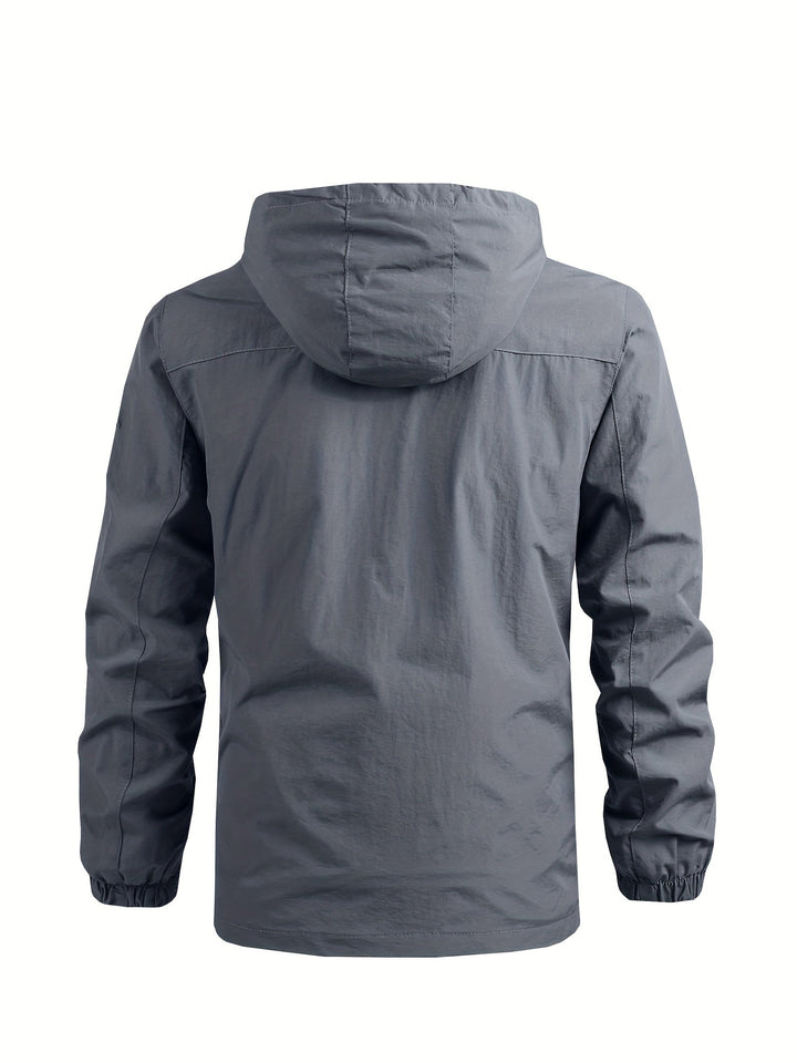 Levoire | Veste De Pluie Pour Hommes Avec Capuche Amovible