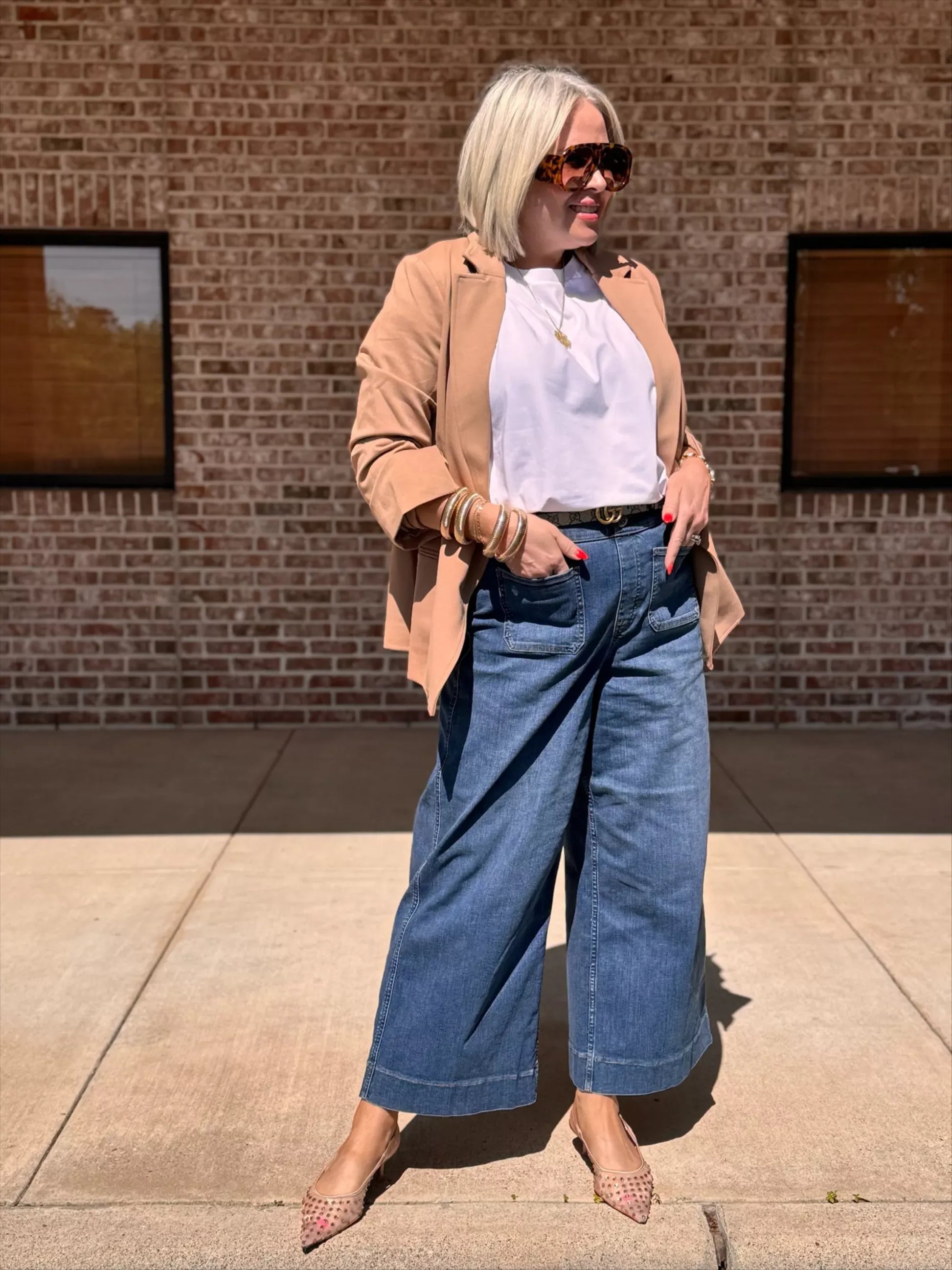 Levoire | Jean Femme À Jambes Larges