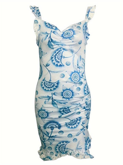 Levoire | Mini robe avec fleurs et volants