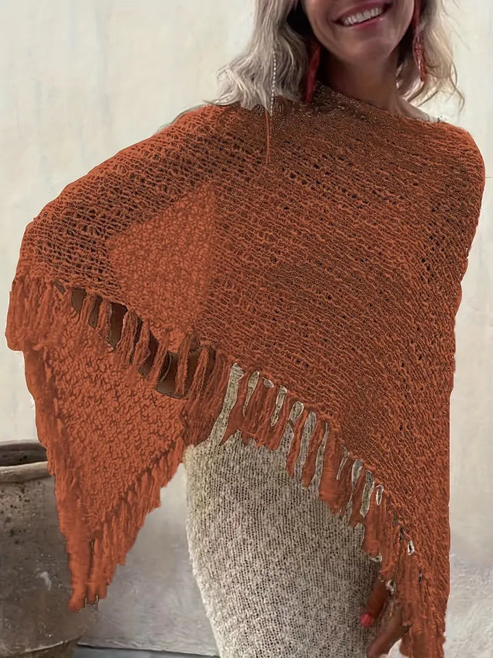 Levoire | Yksivärinen Scoop Kaula Pullover Mekko Tyylikkääseen Ilmeeseen Tummanruskea