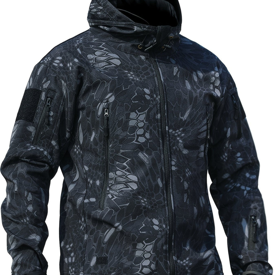 Levoire | Veste Imperméable Pour Hommes Avec Motif Camouflage TYP Camo