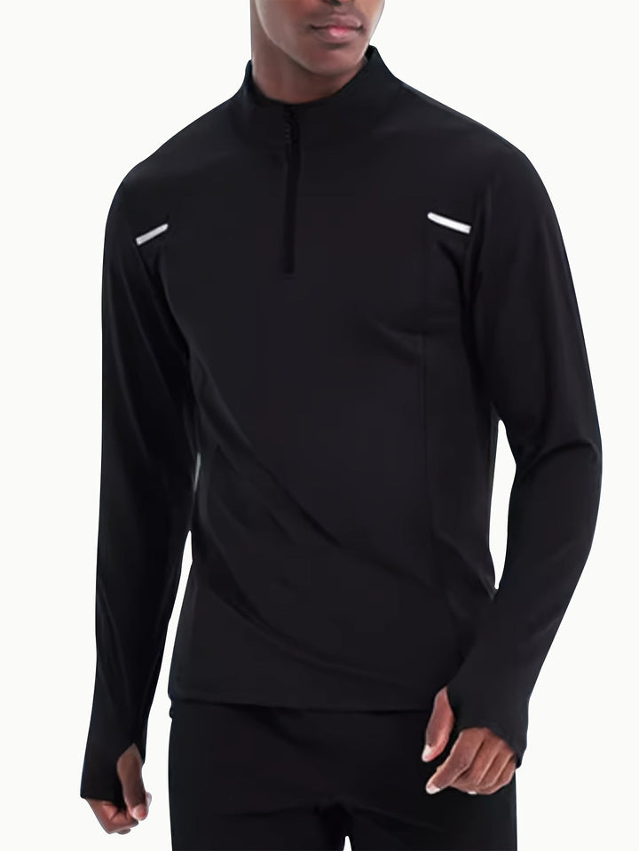 Levoire | Pull-Over Pour Homme À Demi-Zip Et Col Montant