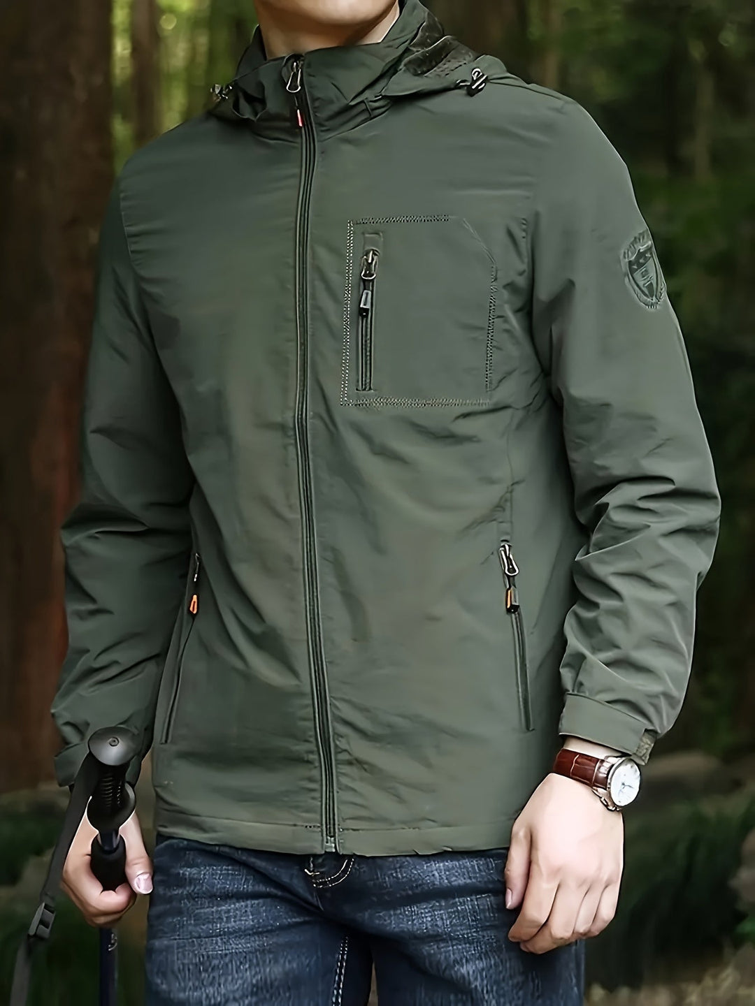 Levoire | Veste softshell légère Vert