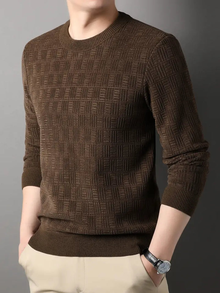 Levoire | Sweat-Shirt De Luxe Élégant Avec Col Rond Pour Hommes