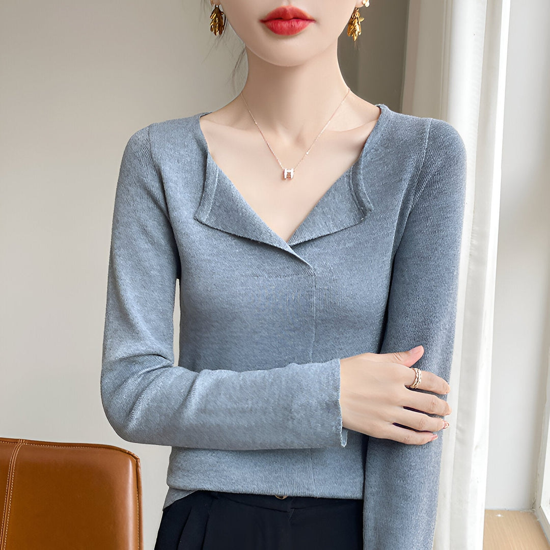Levoire | Pull Léger Col Roulé Douceur Cachemire Gris