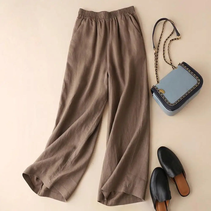 Levoire | Pantalon En Lin Large En Coton