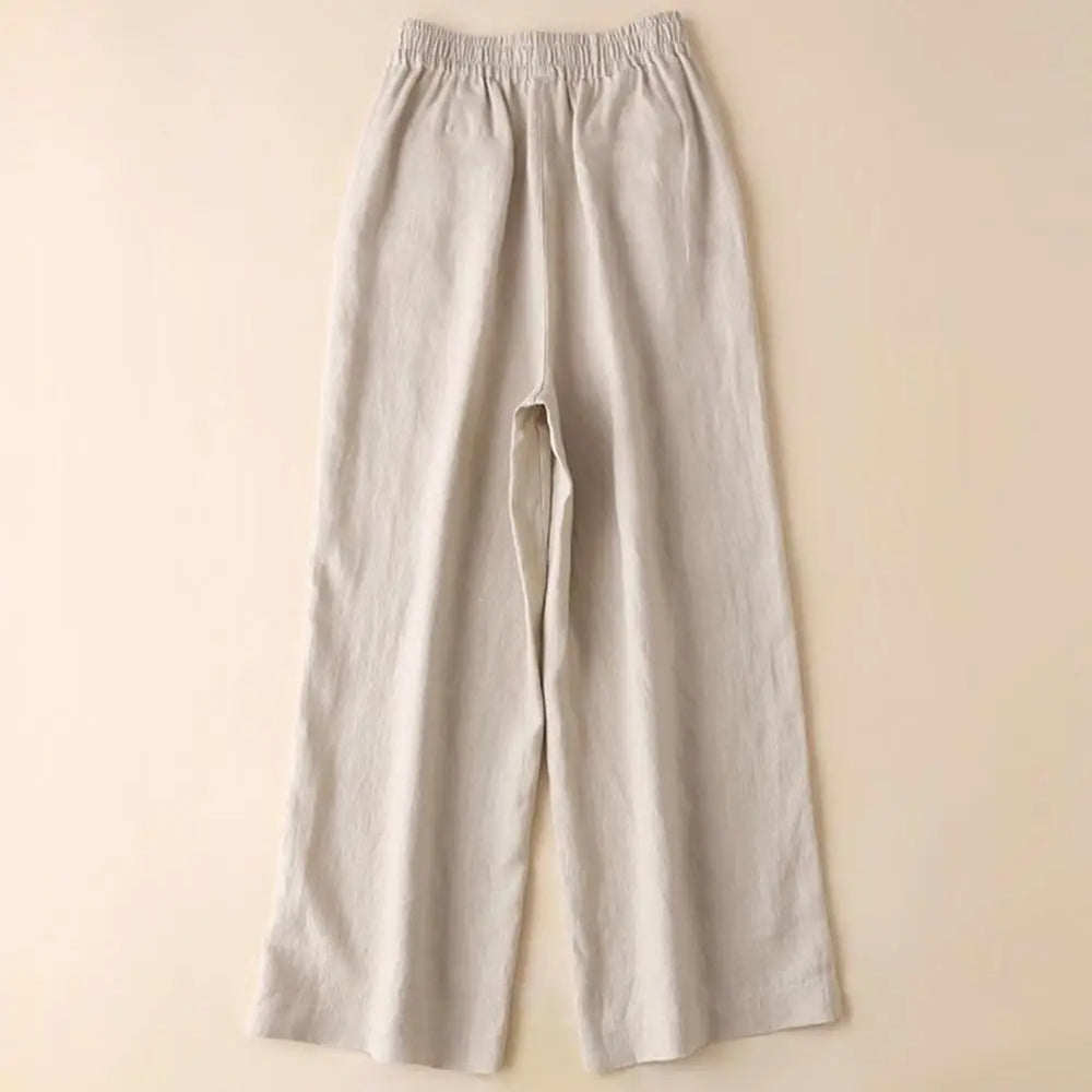 Levoire | Pantalon En Lin Large En Coton