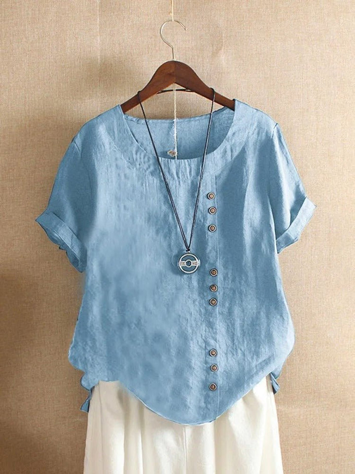 Levoire | 2 Pièces Blouses Dét Ensemble Pour Femmes Bleu ciel