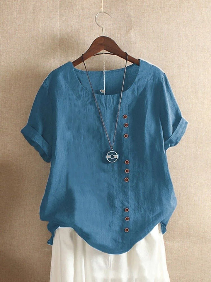 Levoire | 2 Pièces Blouses Dét Ensemble Pour Femmes Bleu