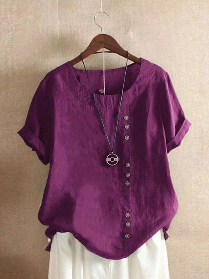 Levoire | 2 Pièces Blouses Dét Ensemble Pour Femmes Rouge bordeaux