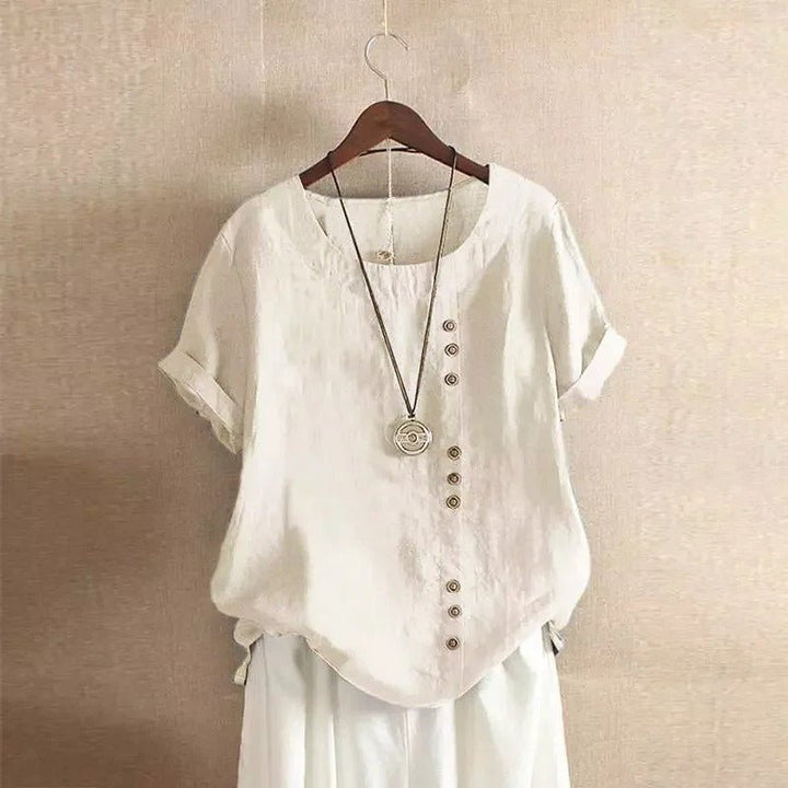 Levoire | 2 Pièces Blouses Dét Ensemble Pour Femmes Beige