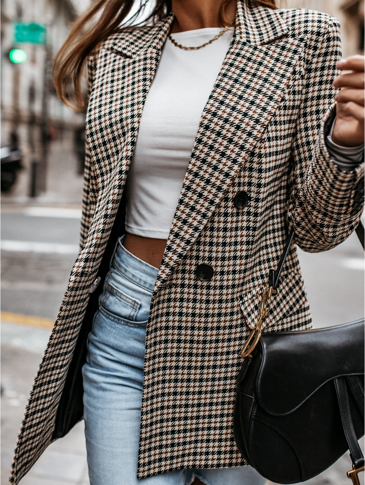 Levoire | Blazer À Carreaux