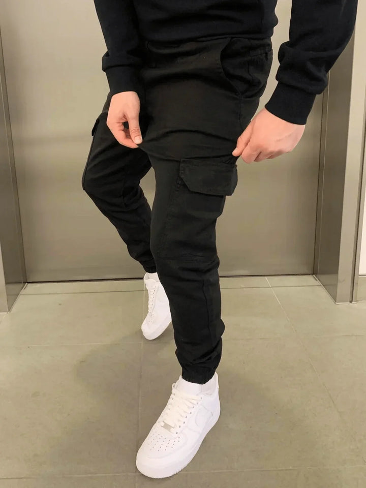 Levoire | Pantalon cargo stretch premium