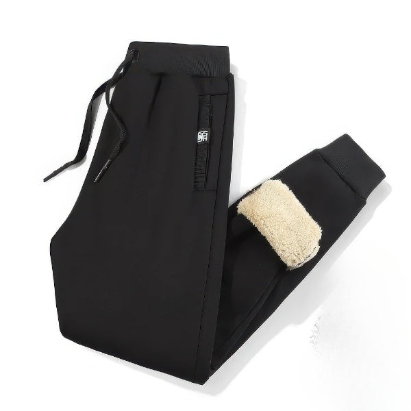 Levoire | Pantalon De Jogging Pour Hommes Chaud Idéal Pour Un Usage Quotidien Noir