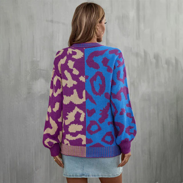 Levoire | Patchwork Léopard Décontracté
